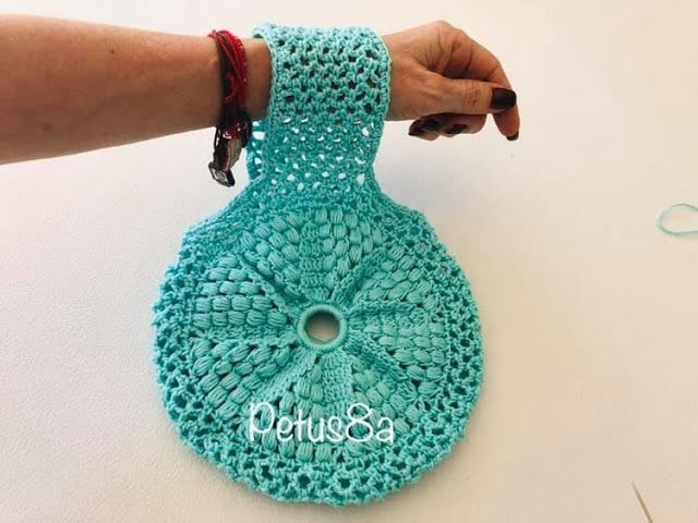 Como tejer porta-hilo o porta-madeja en crochet amigurumis by Petus