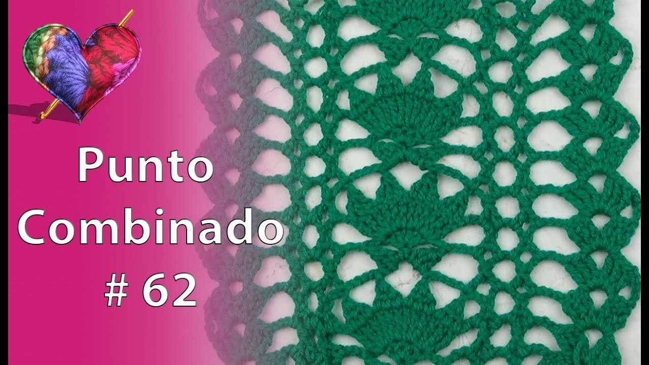 Crochet: Punto Combinado # 62
