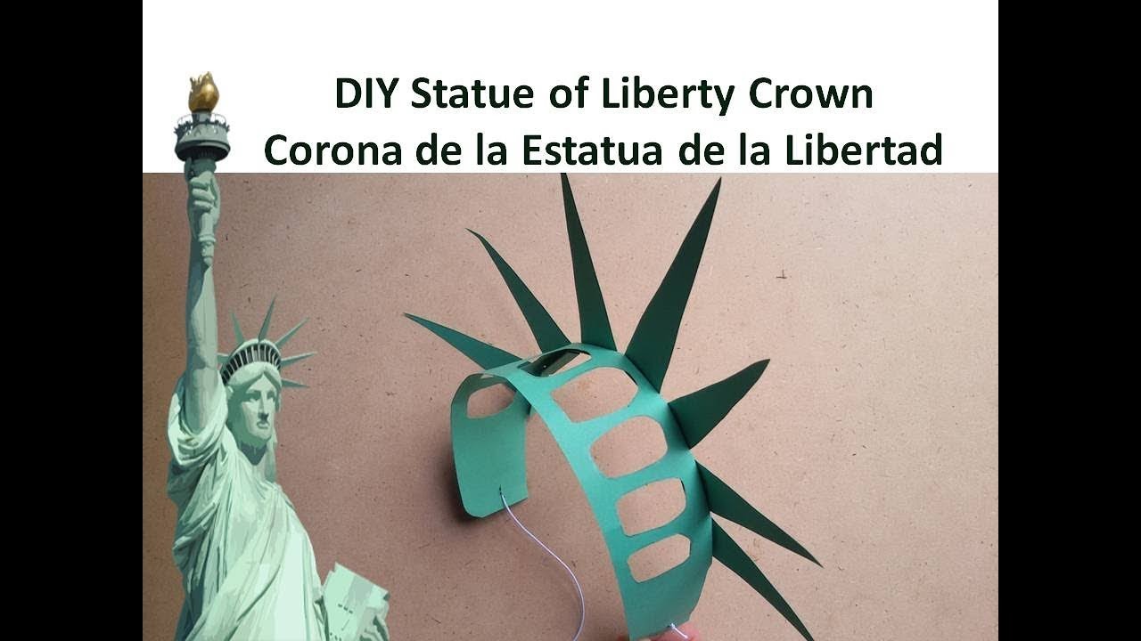 DIY Statue Of Liberty Crown Craft ???? - Corona de la Estatua de la Libertad @5-Minute Crafts PLAY