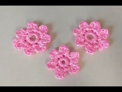 Flores de Rafia a Crochet