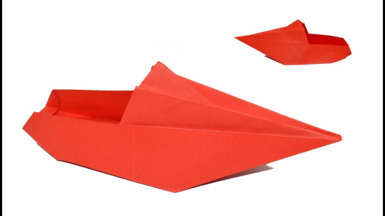 Сomo hacer un barco de papel origami