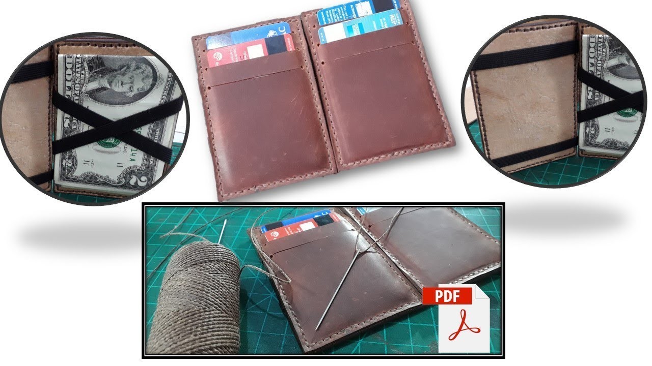 Como hacer billetera mágica (moldes pdf)