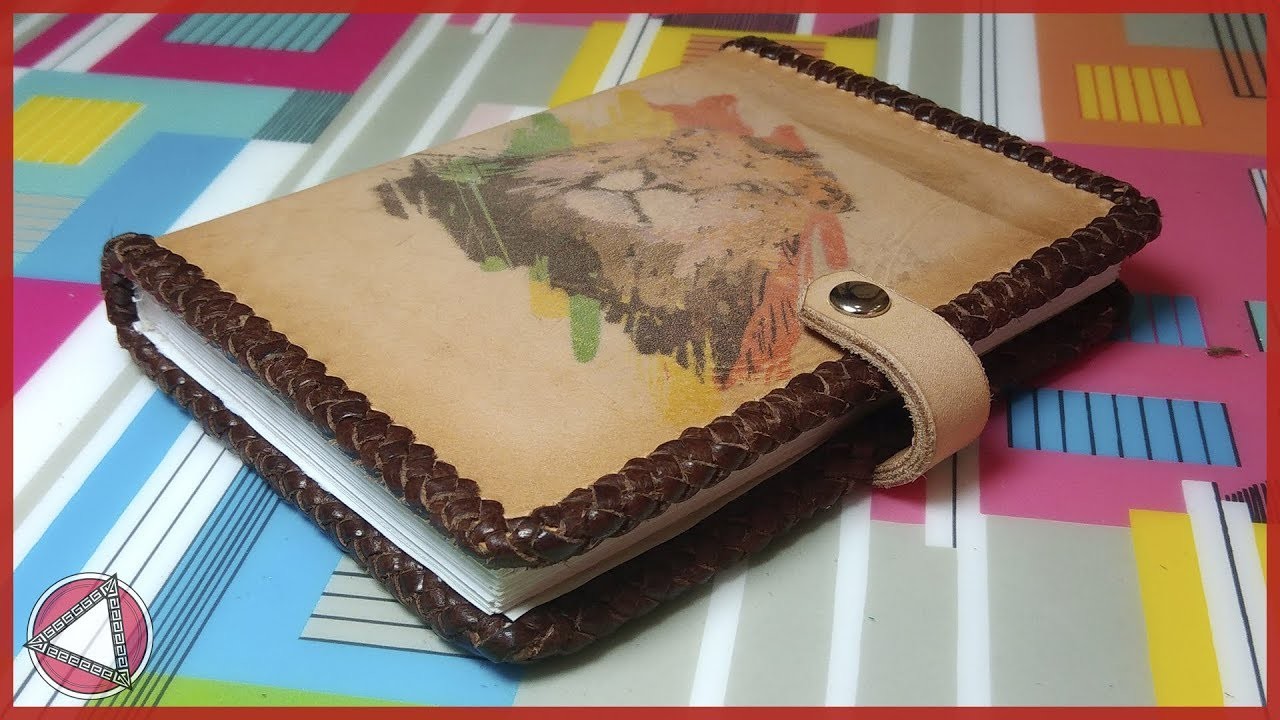 ✅Cómo hacer un cuaderno.libreta de cuero ???? # DIY Tutorial