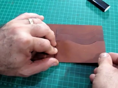 ¿Como hacer una billetera de cuero a mano facil ?+moldes pdf!!!