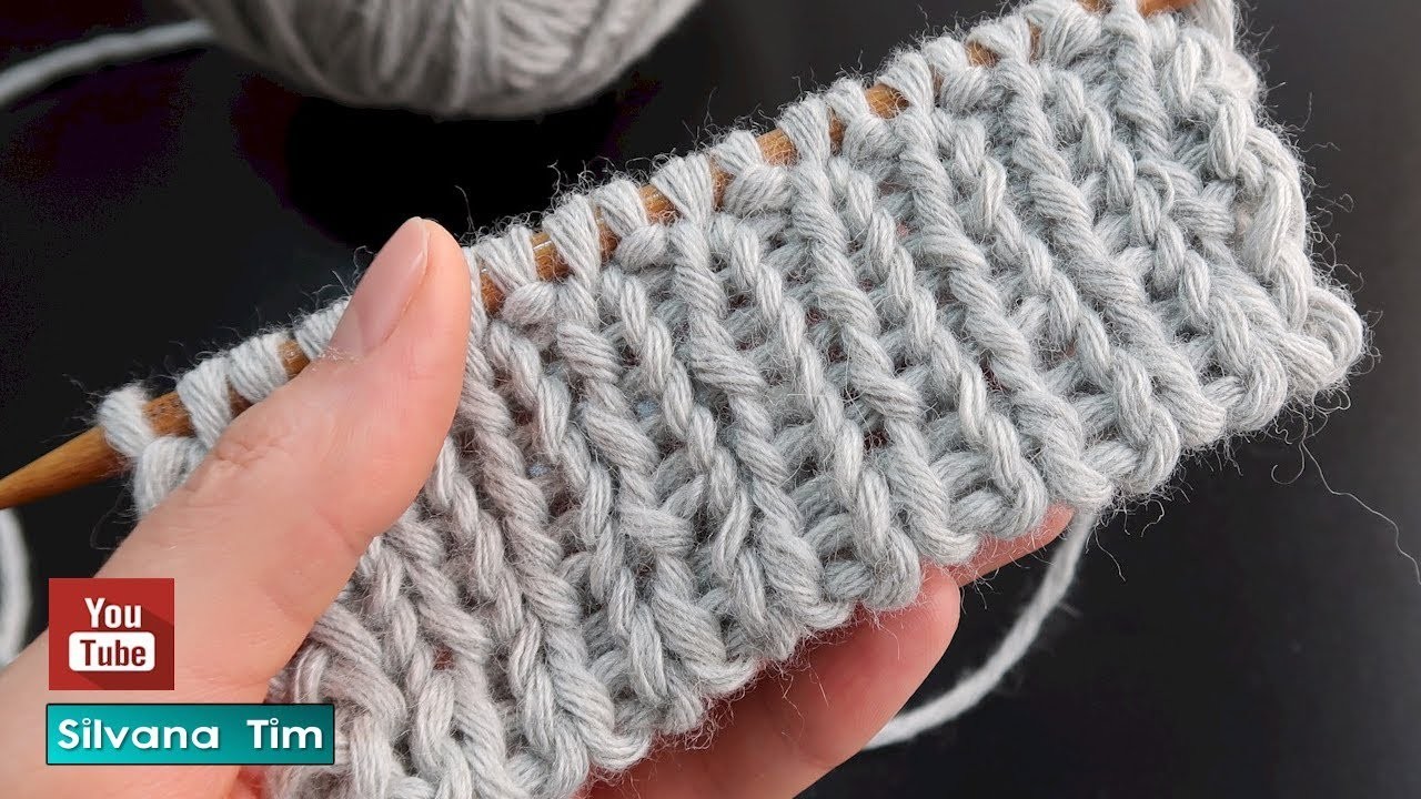 Como Montar los Puntos para tejer con Dos Agujas Método Italiano ✅ Silvana Tim knitting # 851
