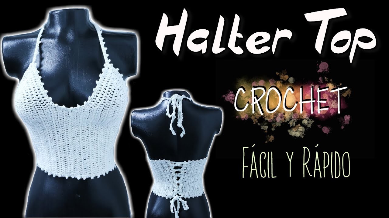 HALTER TOP Crochet | Paso a Paso | PRINCIPIANTES ???? NIRVANA CROCHET
