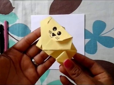 León de papel │ Como hacer un León │ Origami - Papiroflexia