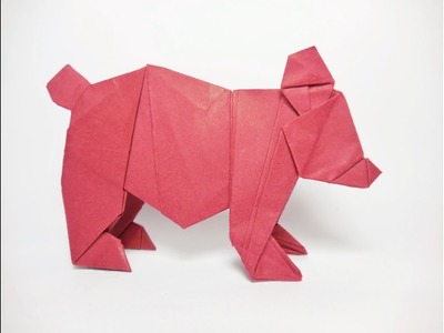 Origami Bear Tutorial (Oso origami)