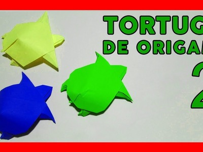 TORTUGA de origami No.2 ????  ▶️ Tutorial de Aronny Pivaral