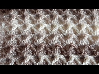 ABANICOS DOBLES a Crochet  #NUEVO #PUNTO