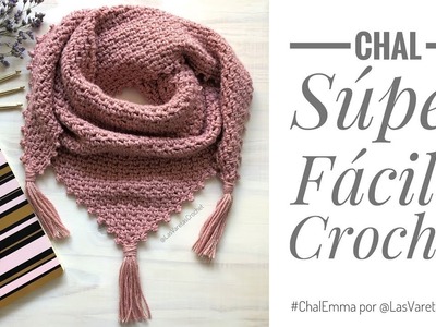 Chal a Crochet - Chal Tejido Paso a Paso
