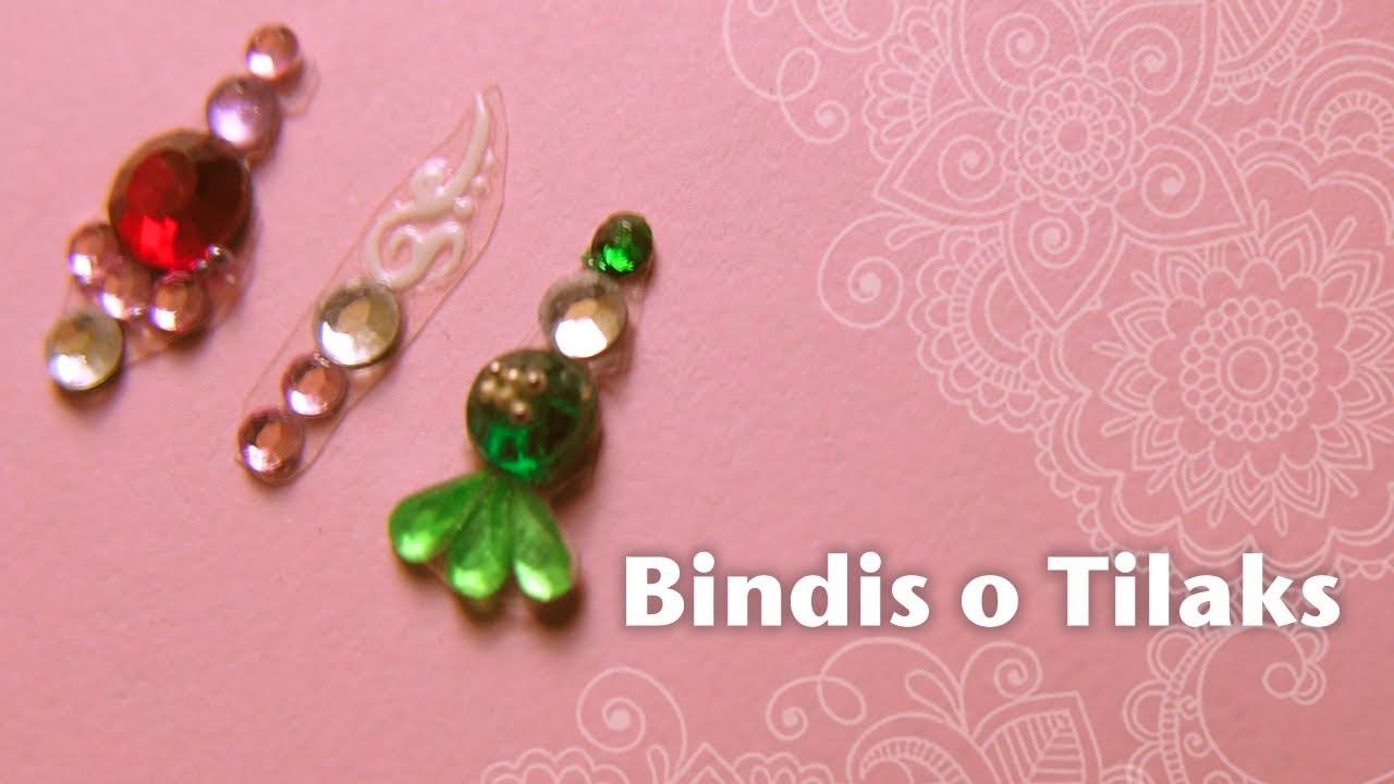 Cómo hacer Bindis o Tilaks