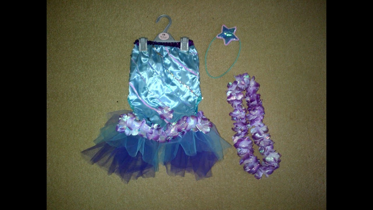 DIY Como hacer un disfraz de Sirena para niñas
