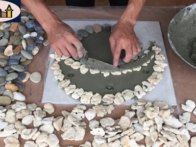 Las macetas Bonsai combinan piedras de grava y arena de coral - Ideas para guijarros naturales