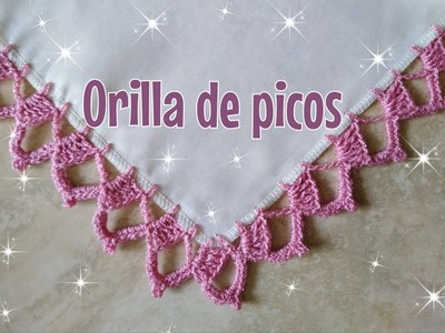 Orilla de picos medianos