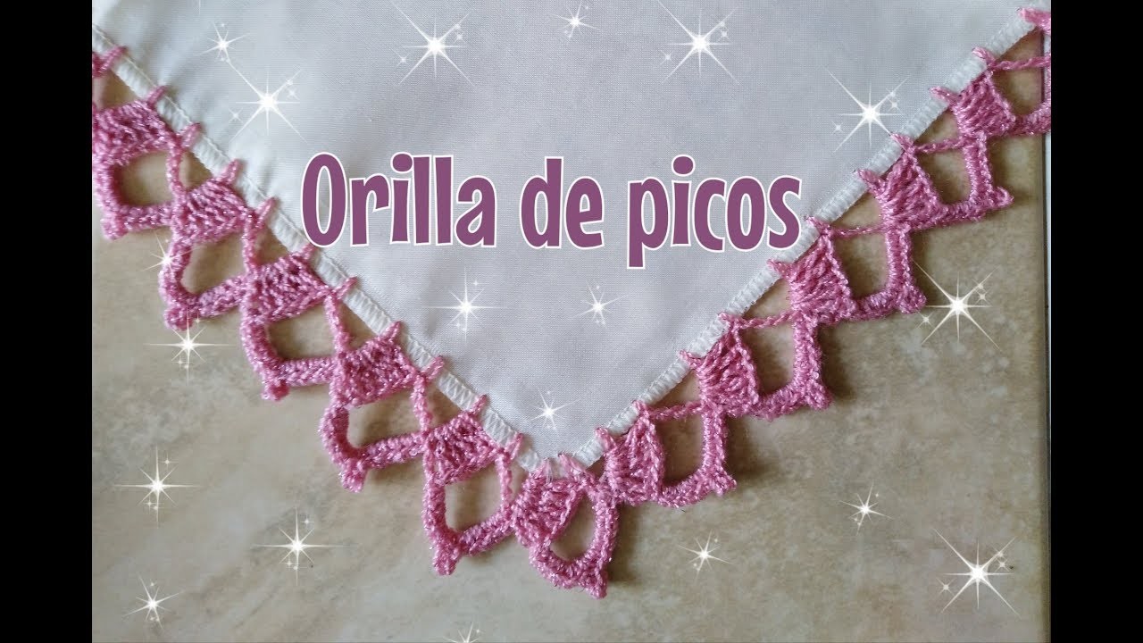 Orilla de picos medianos