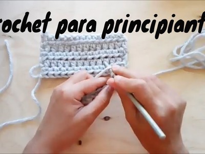 Puntos fáciles y rápidos de crochet: punto medio alto.