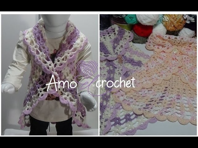 Bolerito en crochet paso a paso