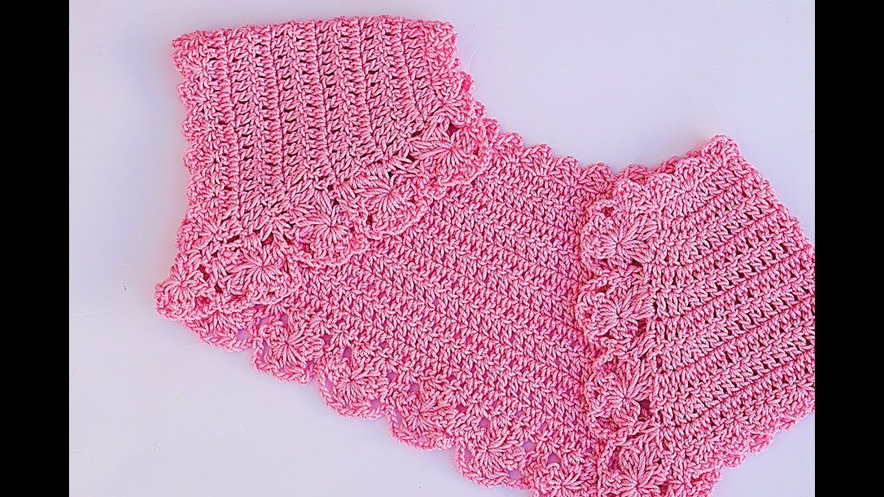 Bolero de niña a crochet Majovel muy fácil y rápido #crochet #ganchillo