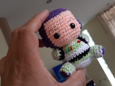 Buzz lightyear amigurumi crochet 2.2