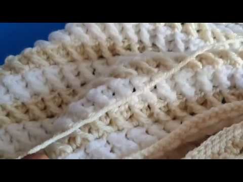 CAPA a Crochet con * ESPACIO para * MANGAS - PONCHO PARA MUJER FACIL A CROCHET -PARTE #4