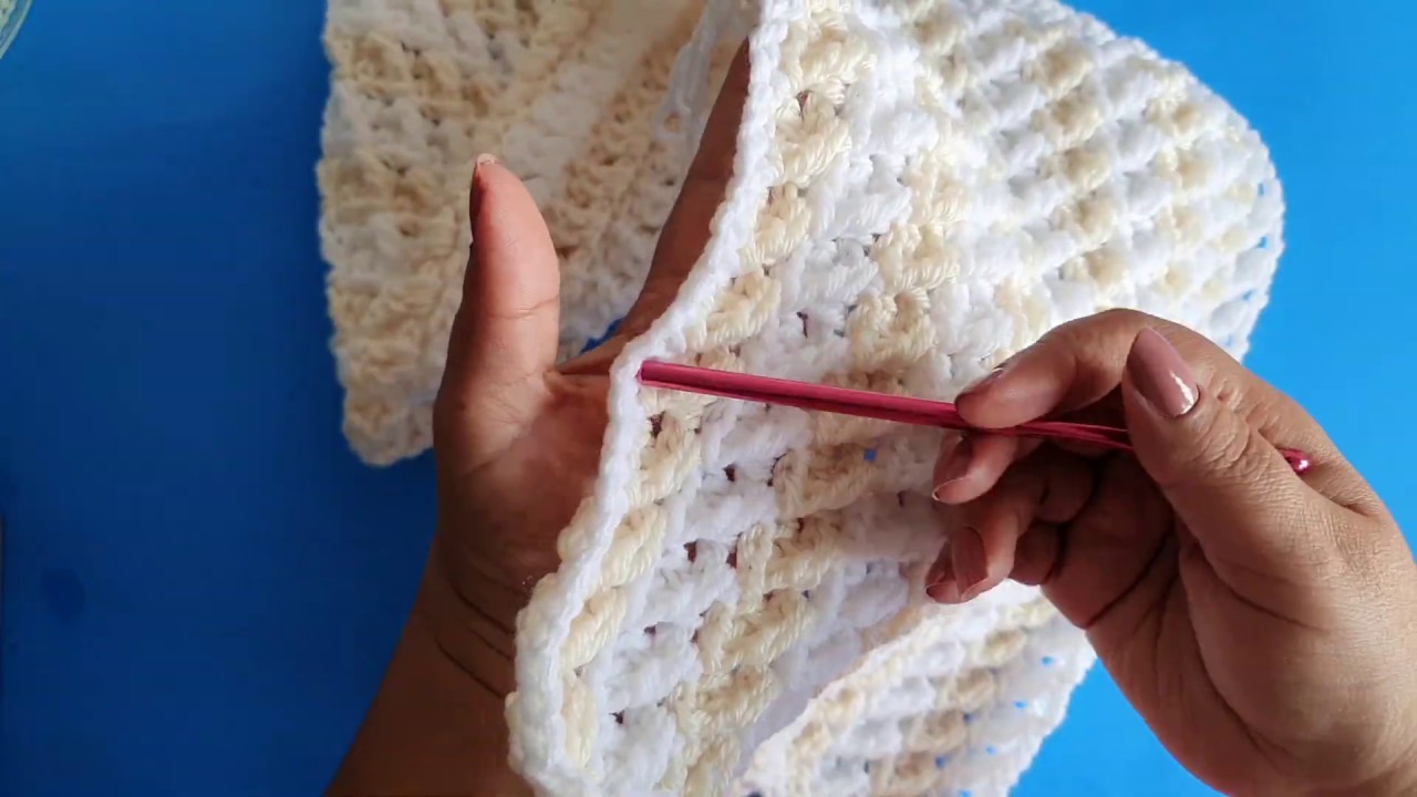 CAPA a Crochet con * ESPACIO para * MANGAS - PONCHO PARA MUJER FACIL A CROCHET -PARTE #2