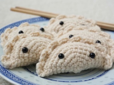 Empanada amigurumi tejida a crochet amigurumi dumpling
