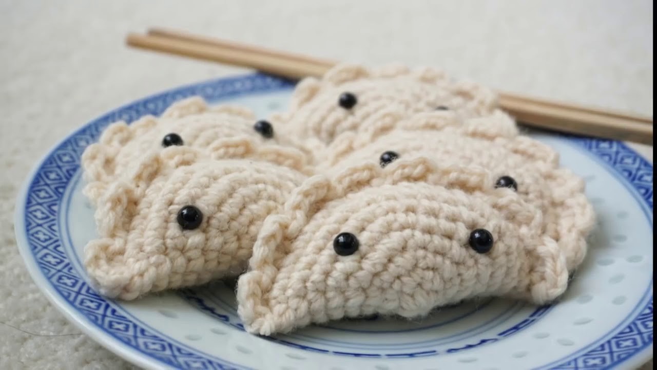 Empanada amigurumi tejida a crochet amigurumi dumpling