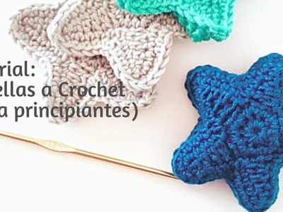 Estrellas a crochet (YA ESTA EL VIDEO CORREGIDO )