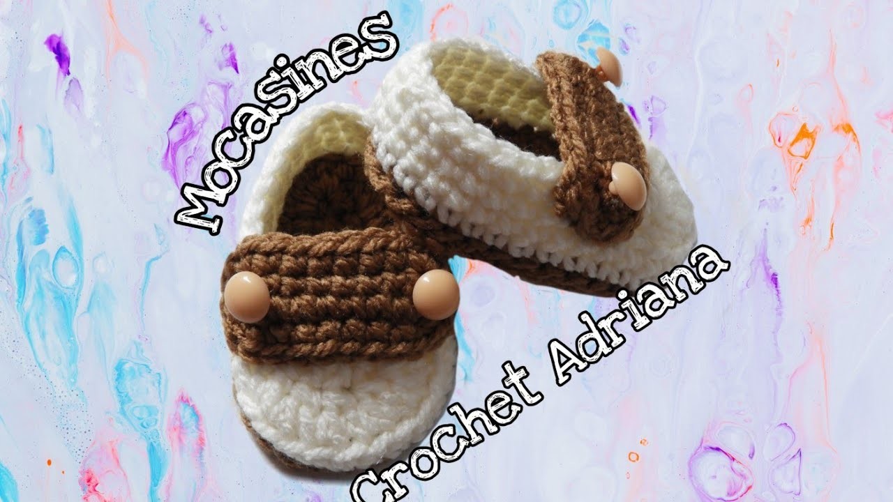 Mocasines en #Crochet