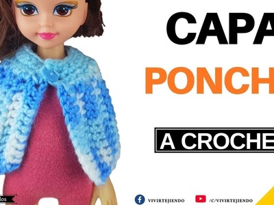 Tejiendo Capa poncho a Crochet Ganchillo | Tejidos a Crochet
