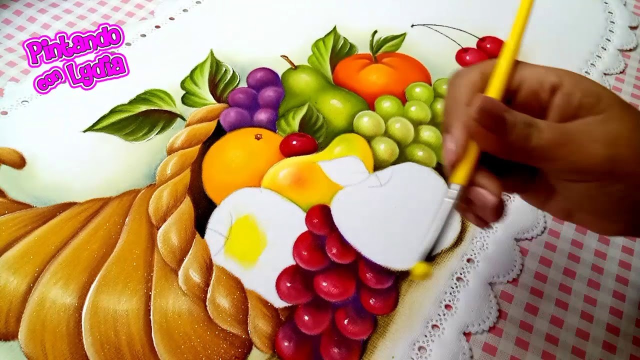 Tutorial De Pintura Como Pintar Frutas