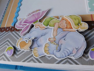 All about me   dino scrapbook album (mostrar el album entero con explicaciones espanolas)