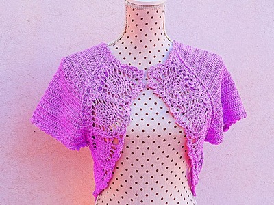Bolero a crochet de mujer #crochet #majovelcrochet