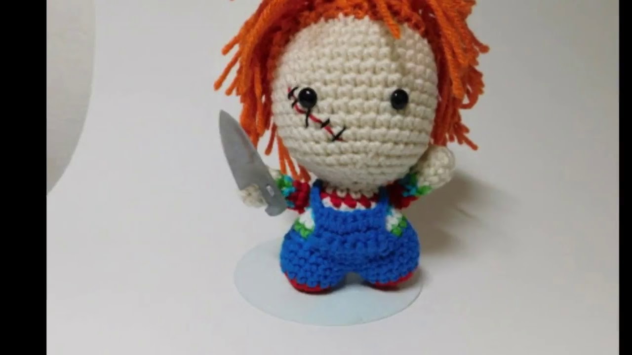 Chucky o buen chico amigurumi tejido a crochet good guy amigurumi