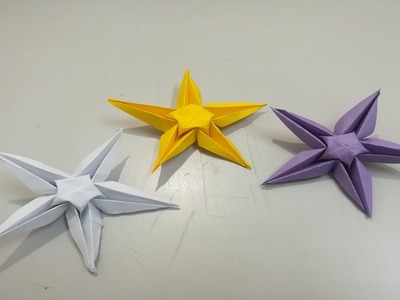 Cómo hacer Estrella de papel Origami - Paper Stars making - Diy paper Stars