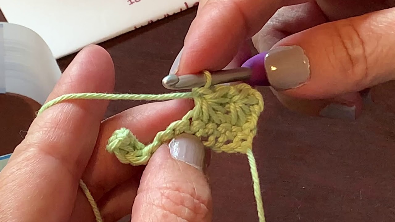 Como Tejer a Crochet El Punto Estrella (Star Stitch Crochet)