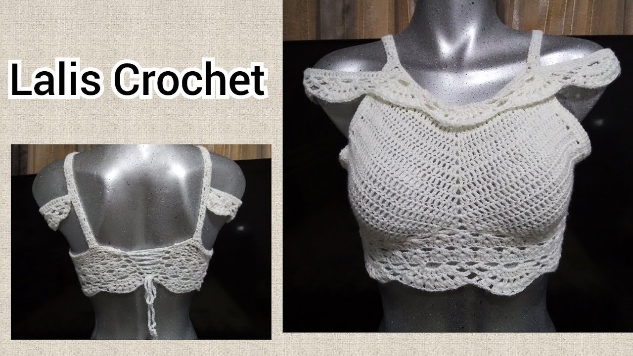 CROP TOP A CROCHET FASHION