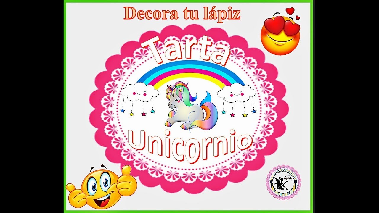 DIY - Cómo decorar tus lápices con goma eva. ( temática unicornio)