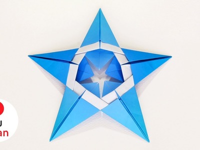 Estrella de Papel en Origami para Decorar o Regalar - Manualidades DIY ????