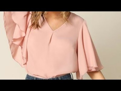 How to make a blouse  DIY  Ep 2 - como hacer una blusa en 20 minutos  Ep 2