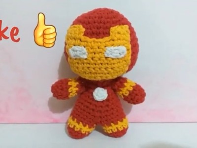 Iron Man crochet parte 2