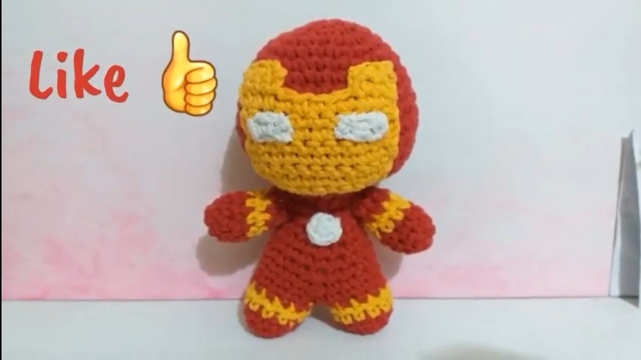 Iron Man crochet parte 2