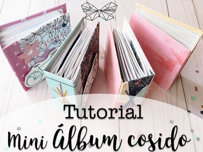 Mini Álbum Cosido | Tutorial Scrapbook Fácil