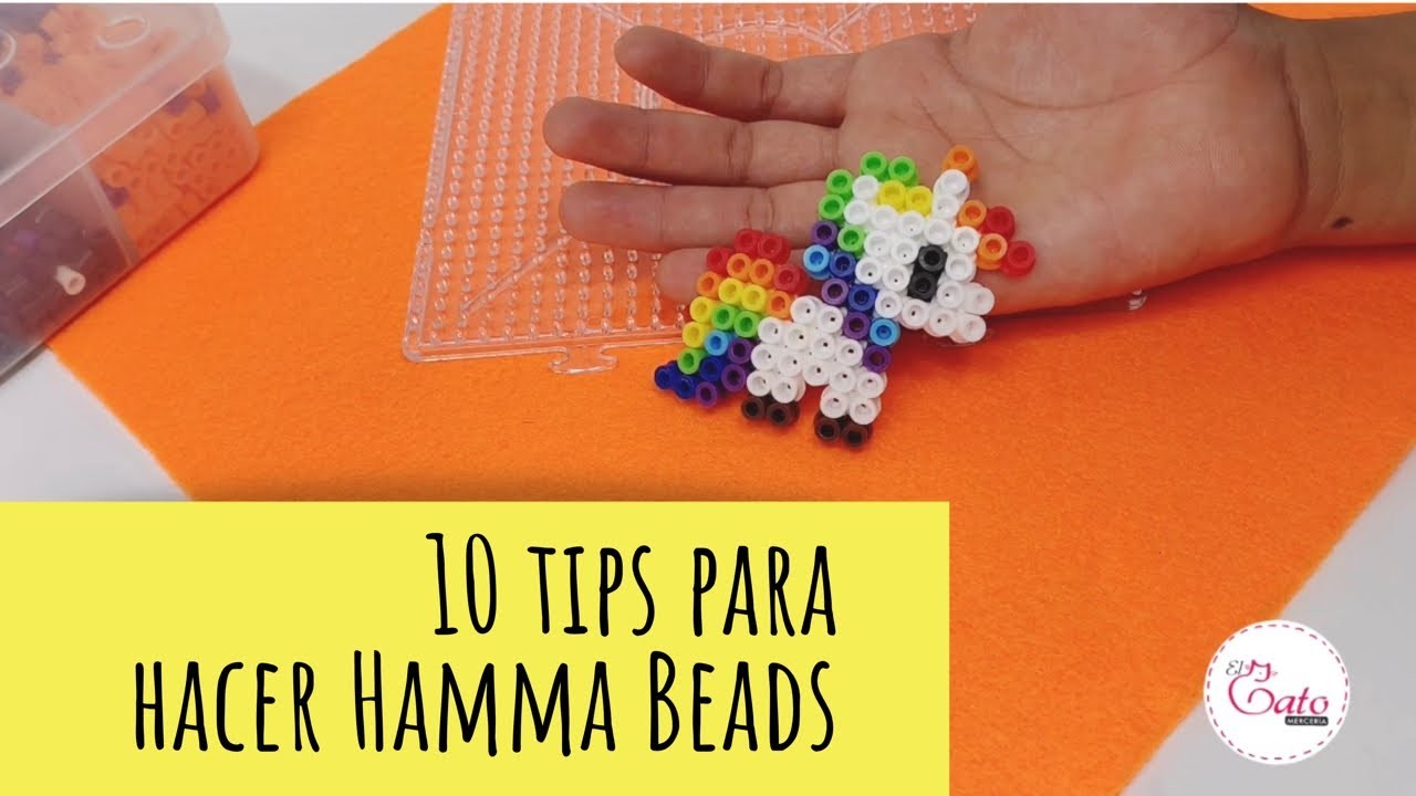 10 tips para hacer hamma beads ????. manualidades para niños (2019)