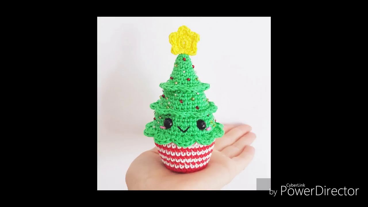 Arbol de Navidad amigurumi tejido a crochet Christmas tree amigurumi