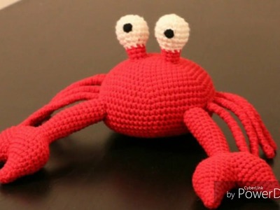 Cangrejo amigurumi tejido a crochet amigurumi crab