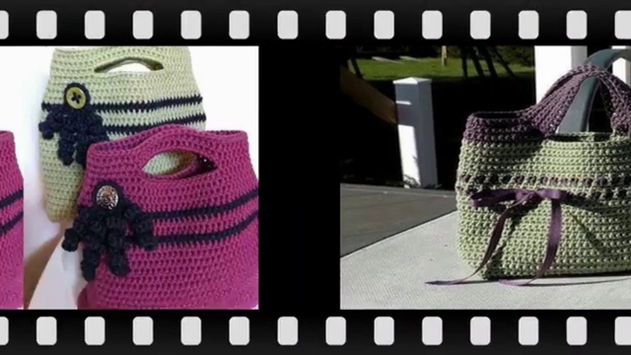 CARTERAS  A GANCHILLO.BOLSOS CROCHET