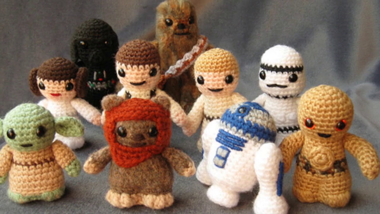 Darth Vader Star Wars amigurumi tejido a crochet