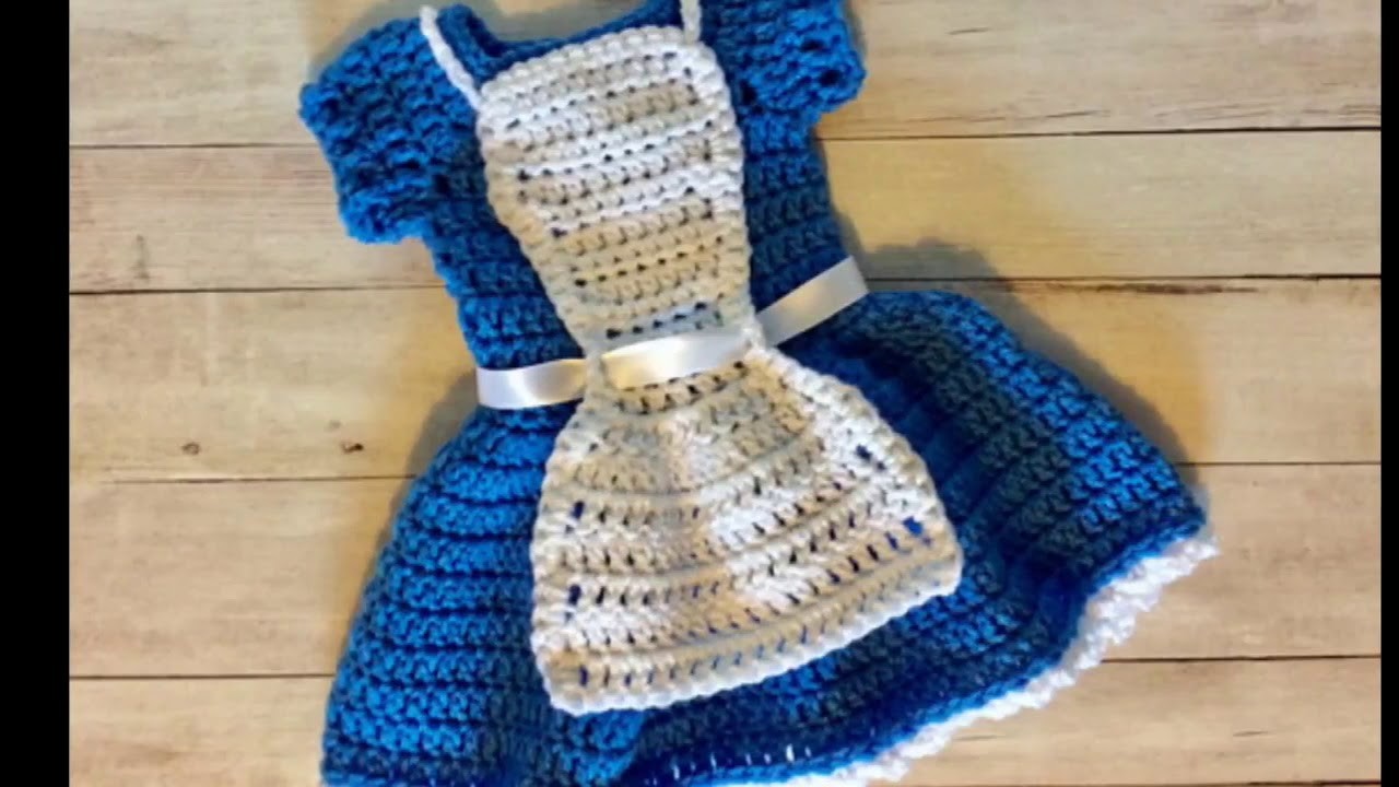 Disfraz Alicia en el pais de las maravillas tejido a crochet Alice in wonderland costume crochet